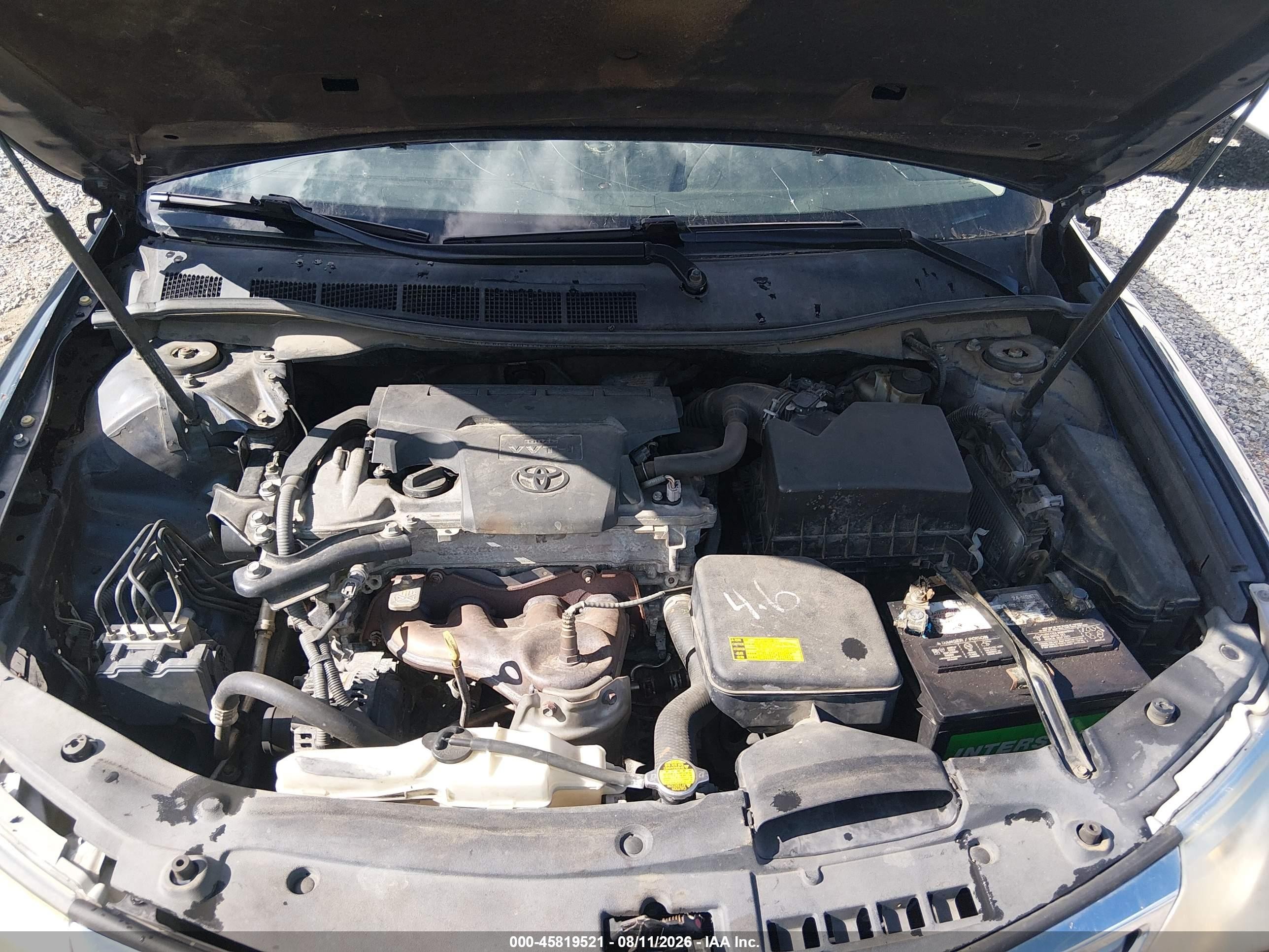 2014 Toyota Camry Le Black vin: 4T4BF1FK9ER438071