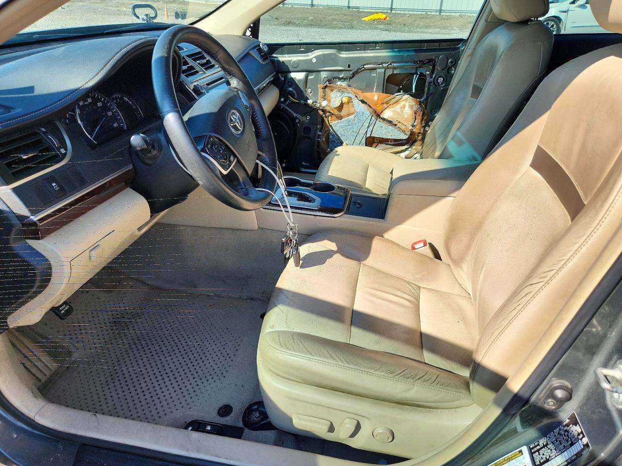 2014 Toyota Camry Xle Gray vin: 4T4BF1FK9ER442122