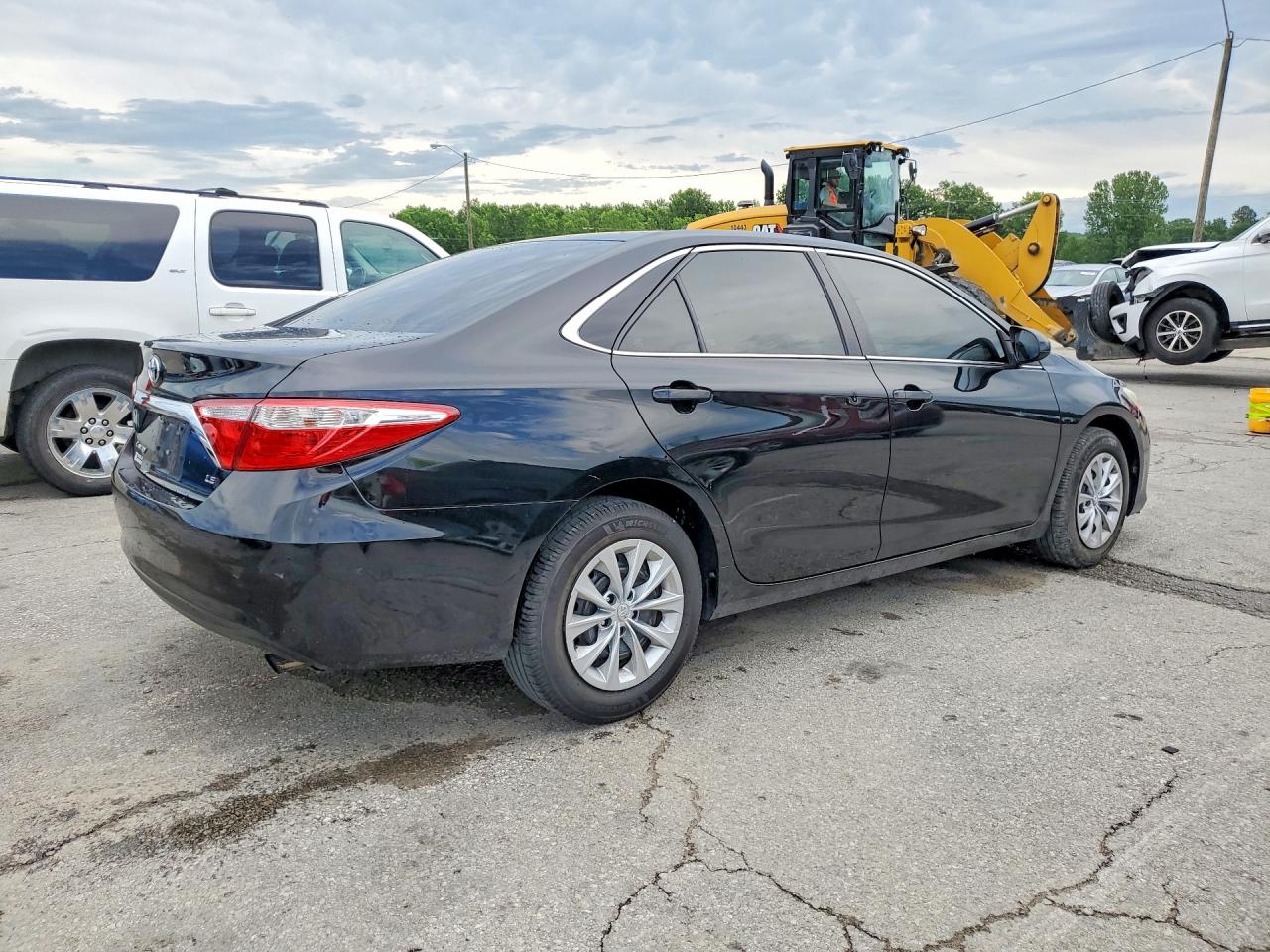 2015 Toyota Camry Le Black vin: 4T4BF1FK9FR449346