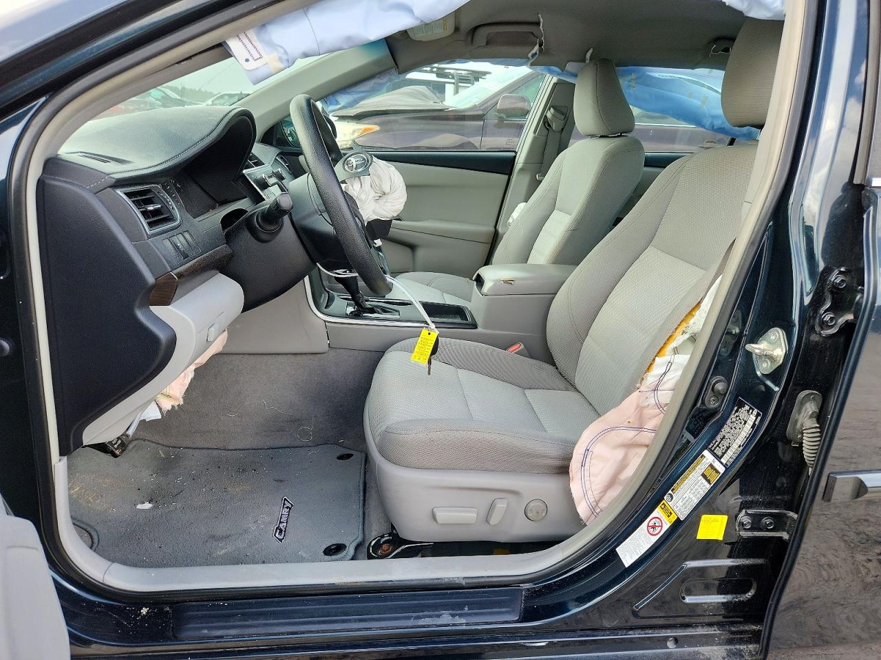 2015 Toyota Camry Le Gray vin: 4T4BF1FK9FR489734
