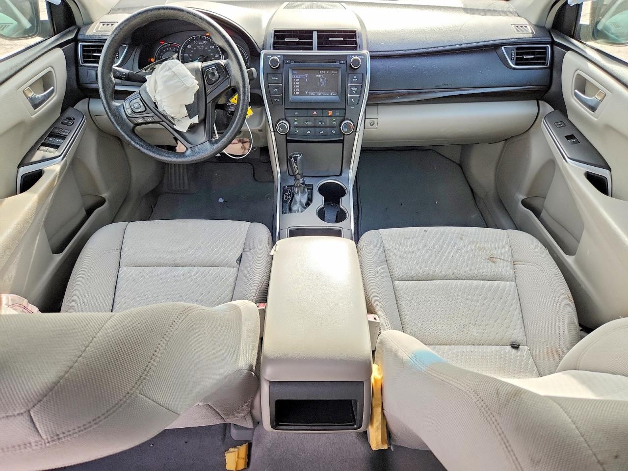 2015 Toyota Camry Le Gray vin: 4T4BF1FK9FR489734