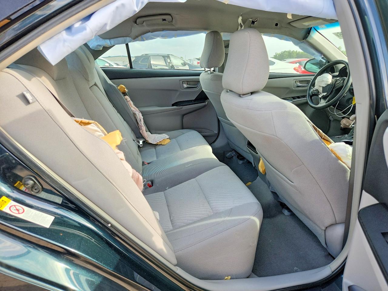 2015 Toyota Camry Le Gray vin: 4T4BF1FK9FR489734