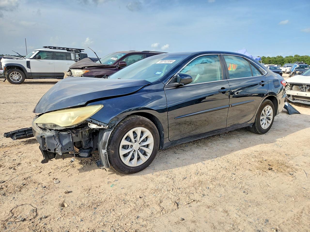 2015 Toyota Camry Le Gray vin: 4T4BF1FK9FR489734