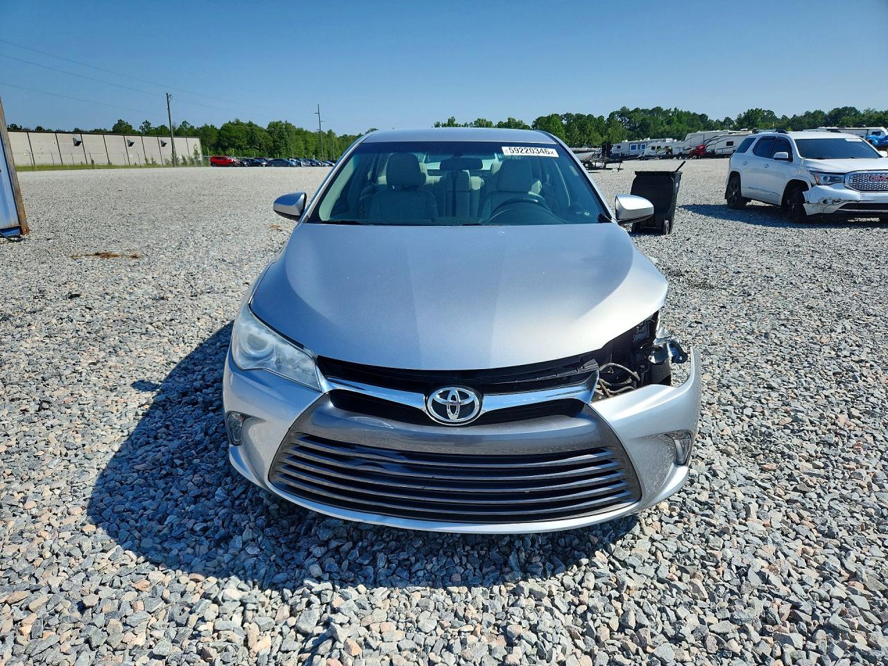 2015 Toyota Camry Xle Silver vin: 4T4BF1FK9FR497204