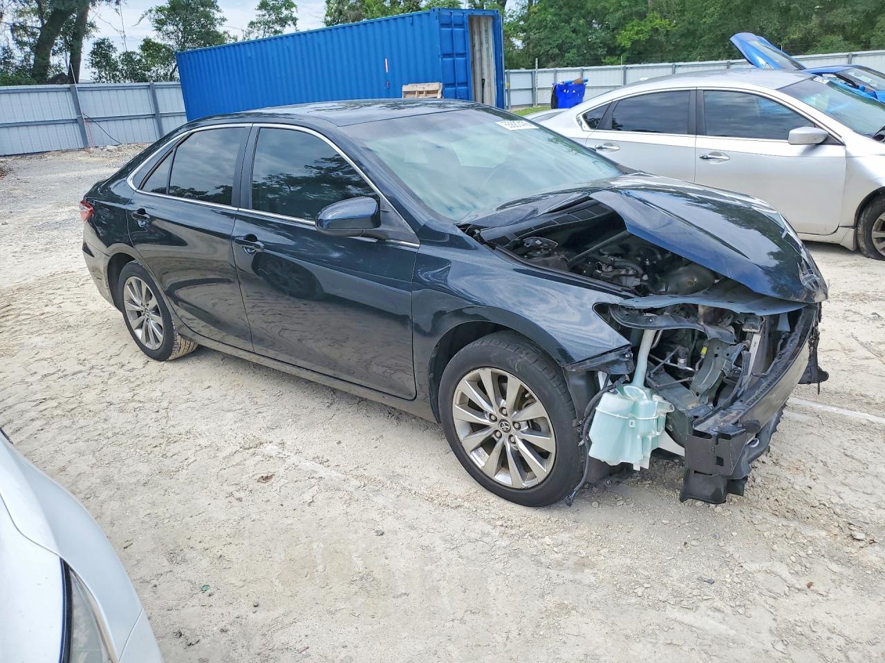 2015 Toyota Camry Xle Black vin: 4T4BF1FK9FR502157