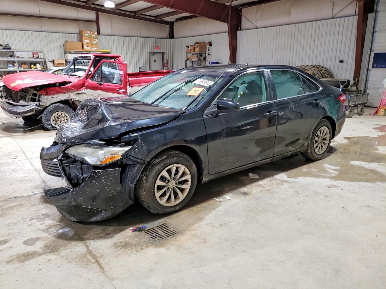 2015 Toyota Camry Le Black vin: 4T4BF1FK9FR505480