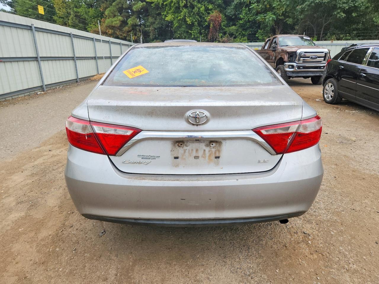 2015 Toyota Camry Le Silver vin: 4T4BF1FK9FR507035
