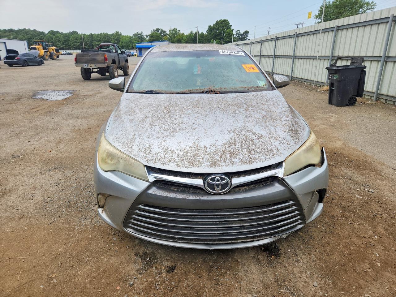 2015 Toyota Camry Le Silver vin: 4T4BF1FK9FR507035