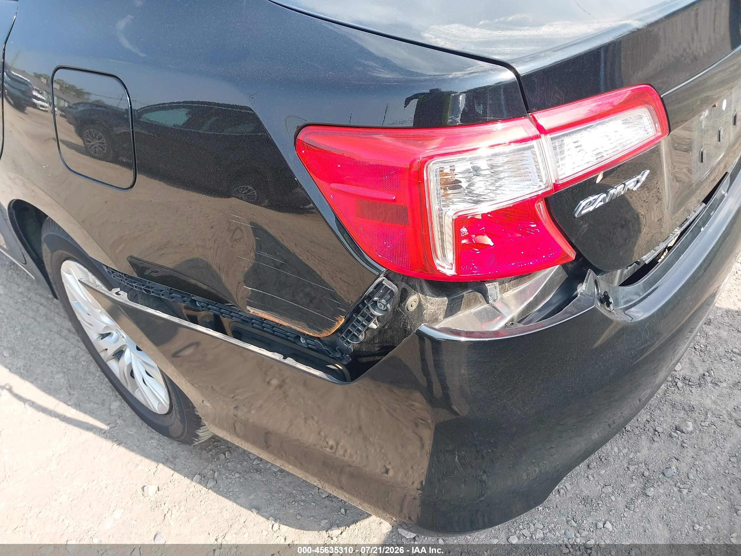 2012 Toyota Camry Le Black vin: 4T4BF1FKXCR181449