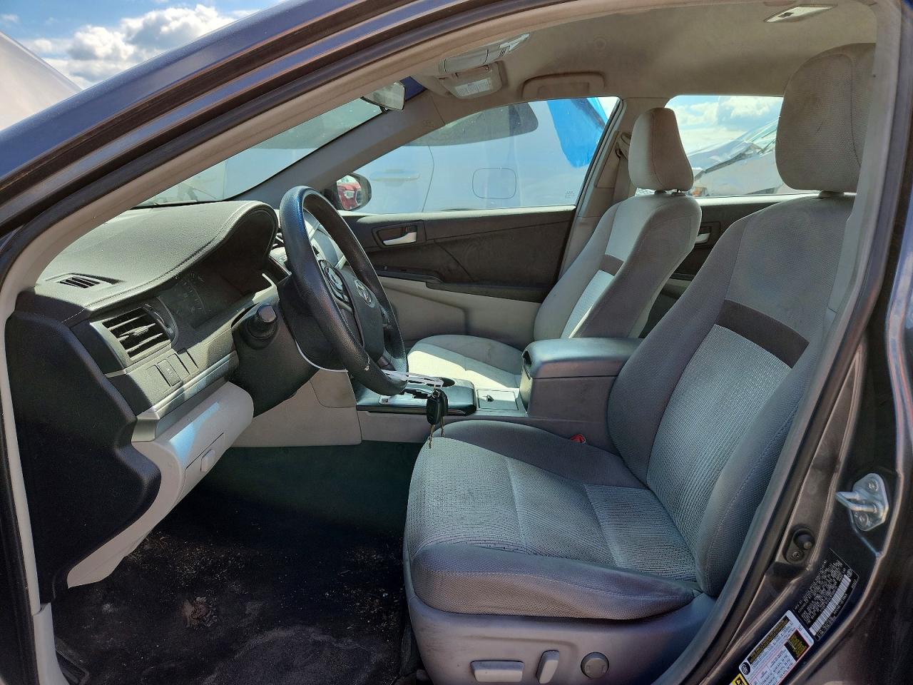 2012 Toyota Camry Le Серый vin: 4T4BF1FKXCR199515