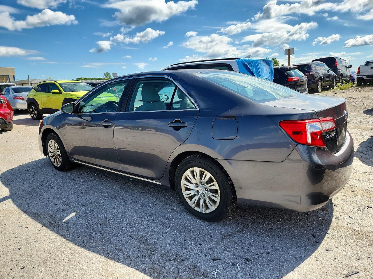 2012 Toyota Camry Le Серый vin: 4T4BF1FKXCR199515