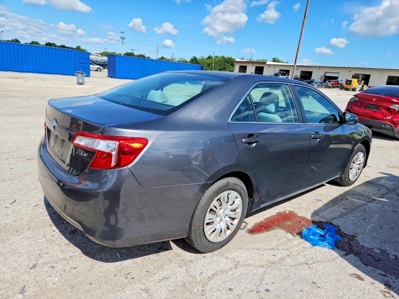 2012 Toyota Camry Le Серый vin: 4T4BF1FKXCR199515