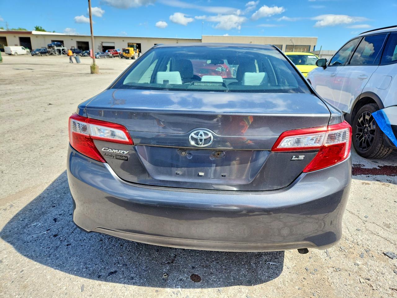 2012 Toyota Camry Le Серый vin: 4T4BF1FKXCR199515