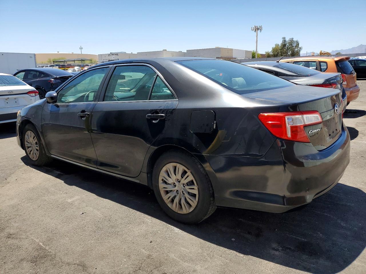 2012 Toyota Camry Black vin: 4T4BF1FKXCR200078