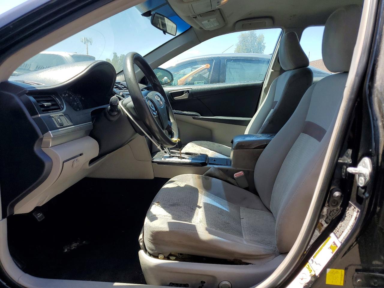 2012 Toyota Camry Black vin: 4T4BF1FKXCR200078