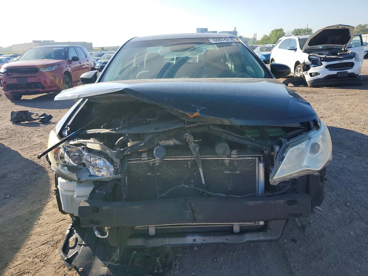 2012 Toyota Camry Le Черный vin: 4T4BF1FKXCR211632