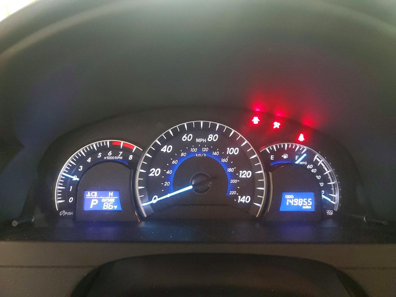 2012 Toyota Camry Xle Белый vin: 4T4BF1FKXCR228852