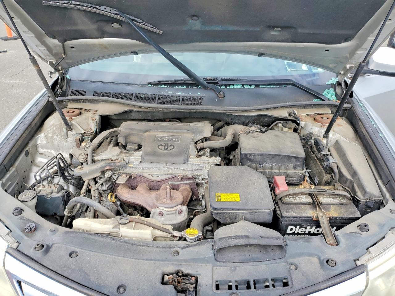 2012 Toyota Camry Le Silver vin: 4T4BF1FKXCR251998