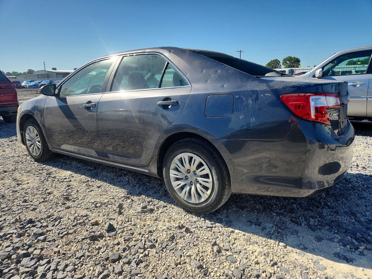 2012 Toyota Camry Le Gray vin: 4T4BF1FKXCR255596