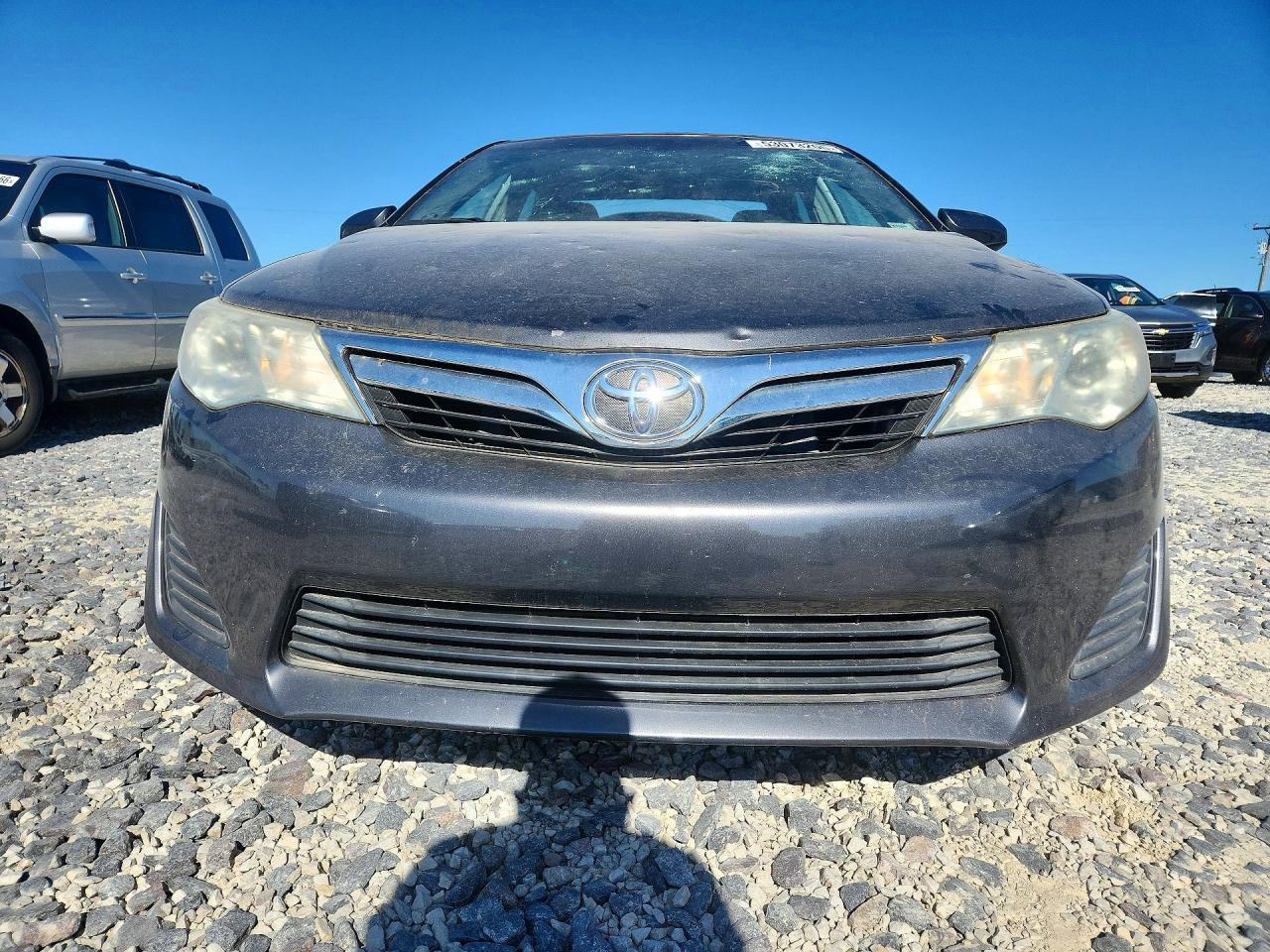 2012 Toyota Camry Le Gray vin: 4T4BF1FKXCR255596