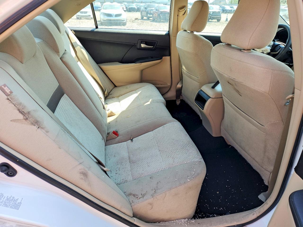 2013 Toyota Camry Le White vin: 4T4BF1FKXDR281438