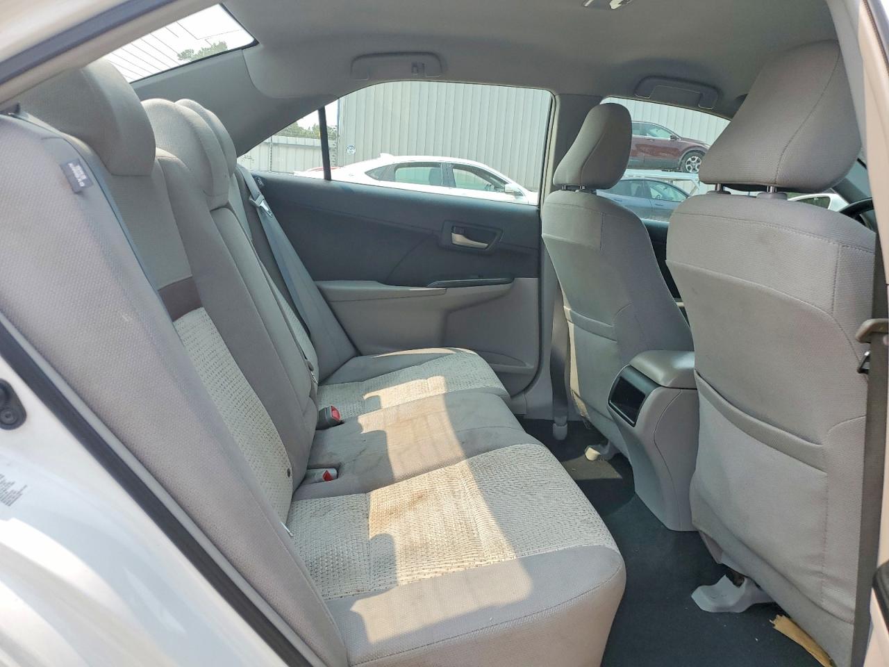 2013 Toyota Camry Le White vin: 4T4BF1FKXDR284713
