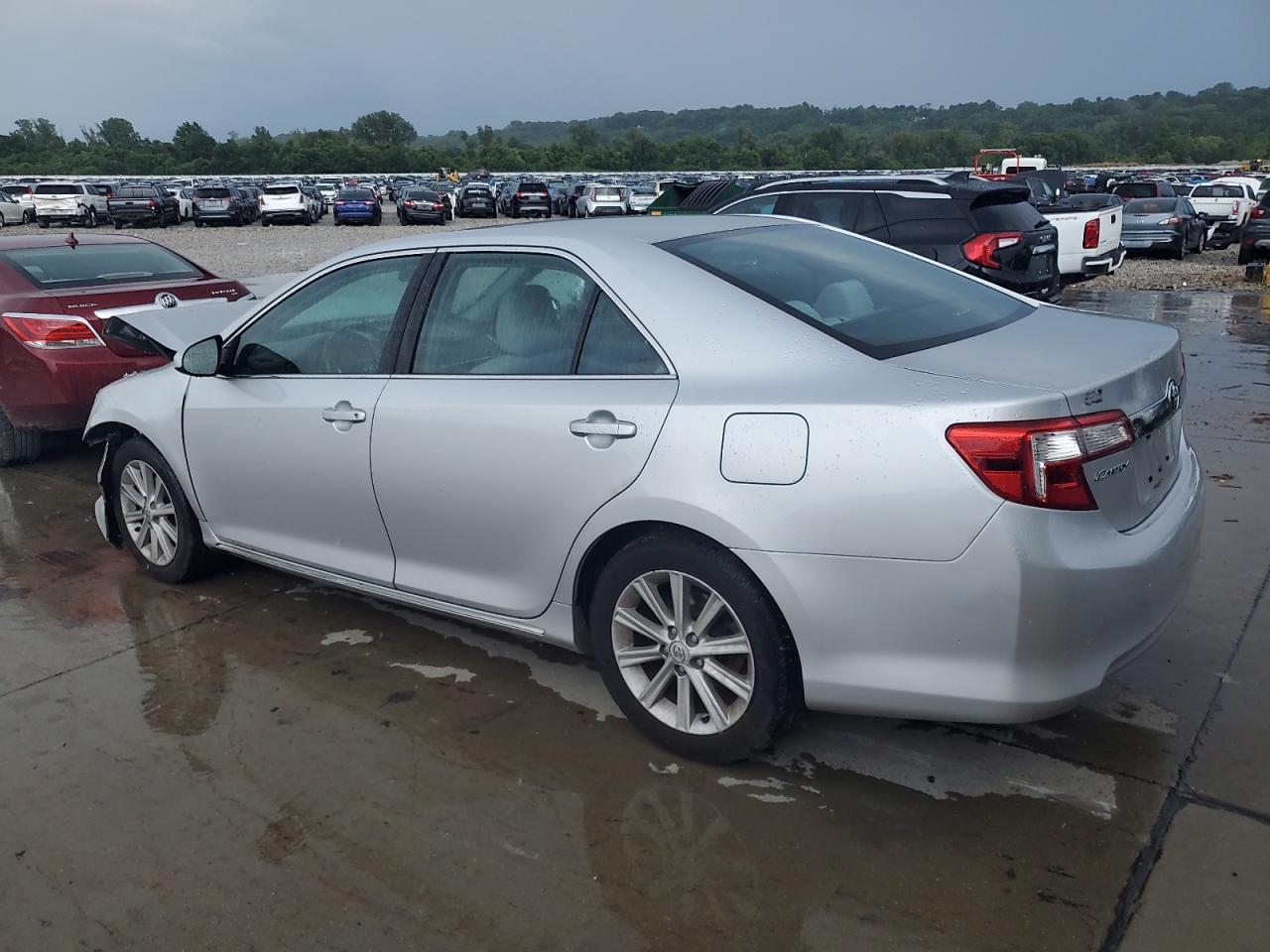 2013 Toyota Camry Xle Silver vin: 4T4BF1FKXDR290365