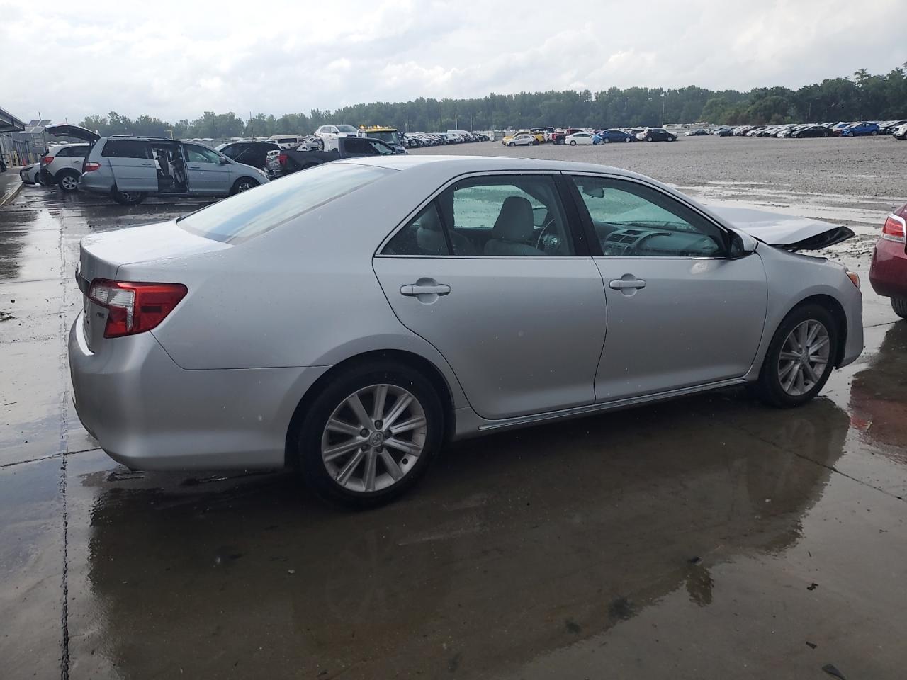 2013 Toyota Camry Xle Silver vin: 4T4BF1FKXDR290365