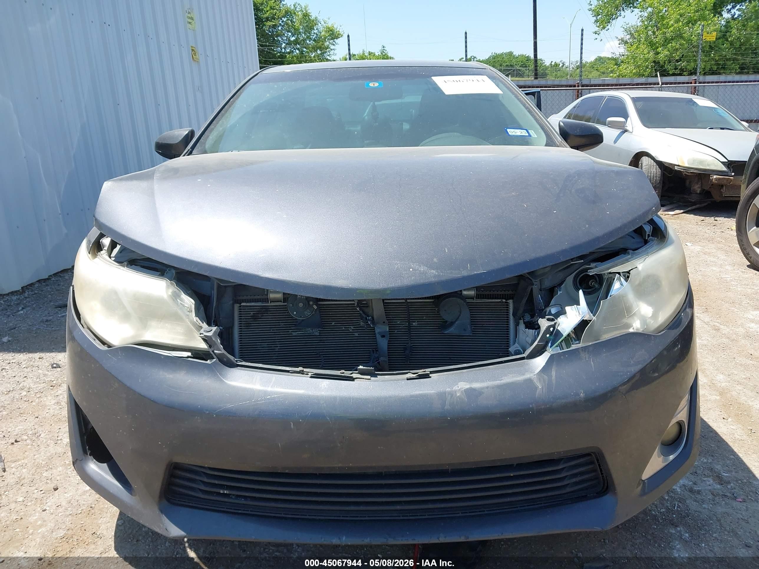 2013 Toyota Camry Xle Gray vin: 4T4BF1FKXDR296537