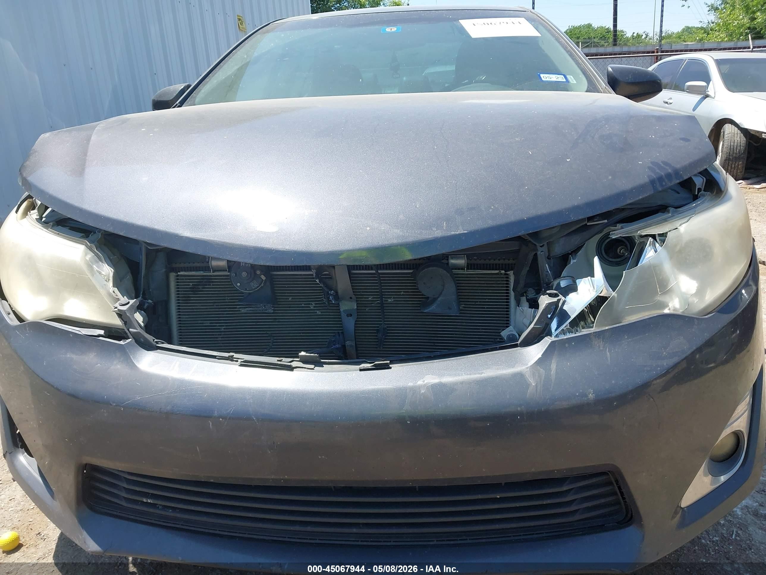 2013 Toyota Camry Xle Gray vin: 4T4BF1FKXDR296537
