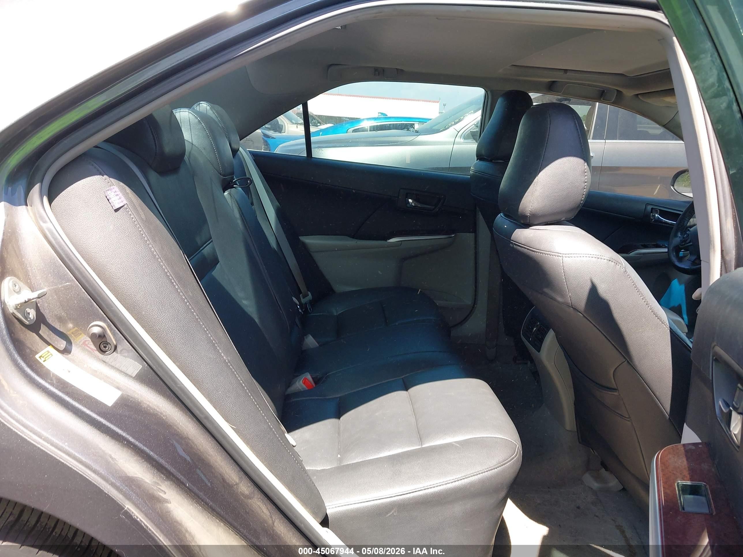2013 Toyota Camry Xle Gray vin: 4T4BF1FKXDR296537