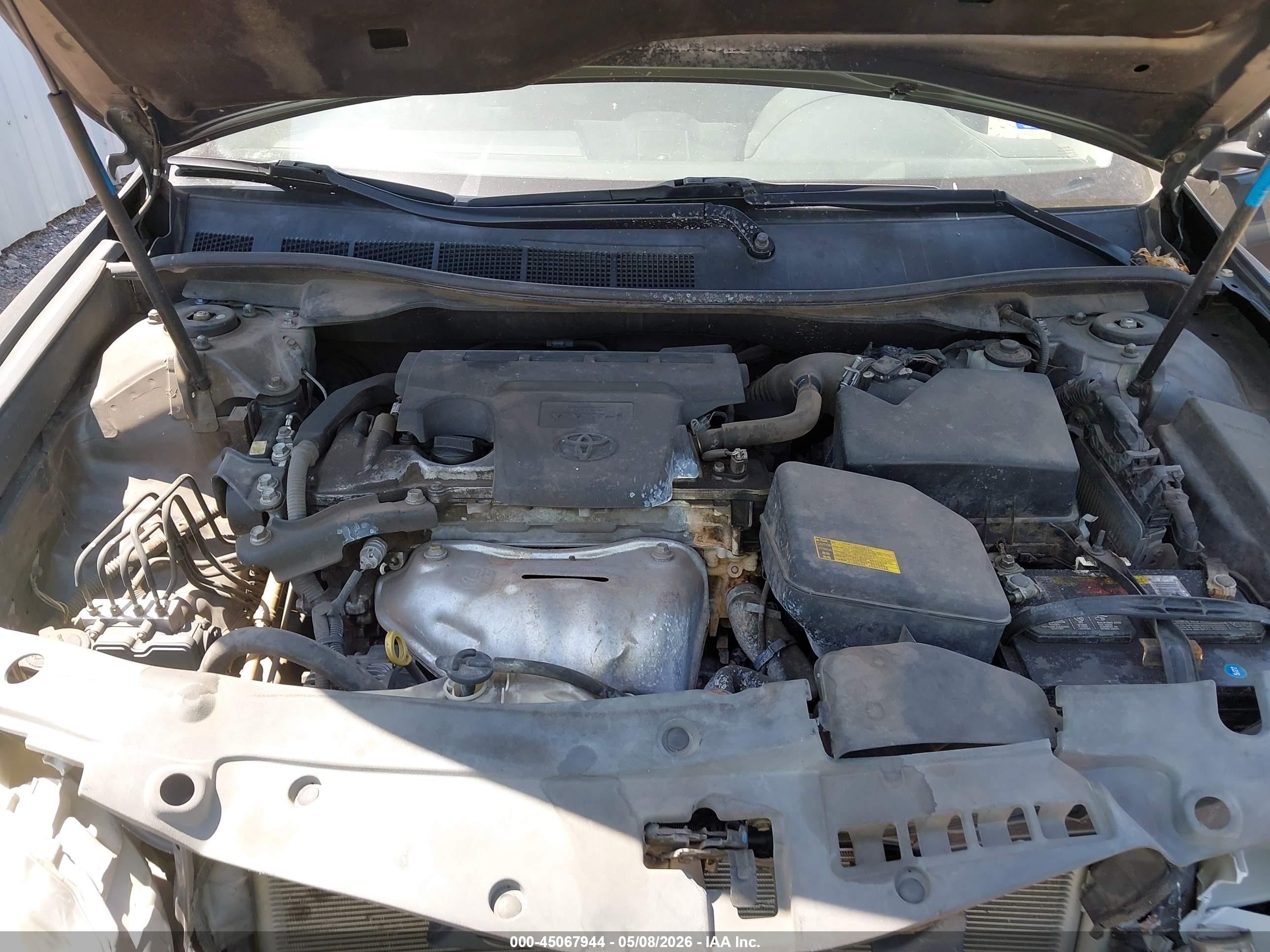 2013 Toyota Camry Xle Gray vin: 4T4BF1FKXDR296537