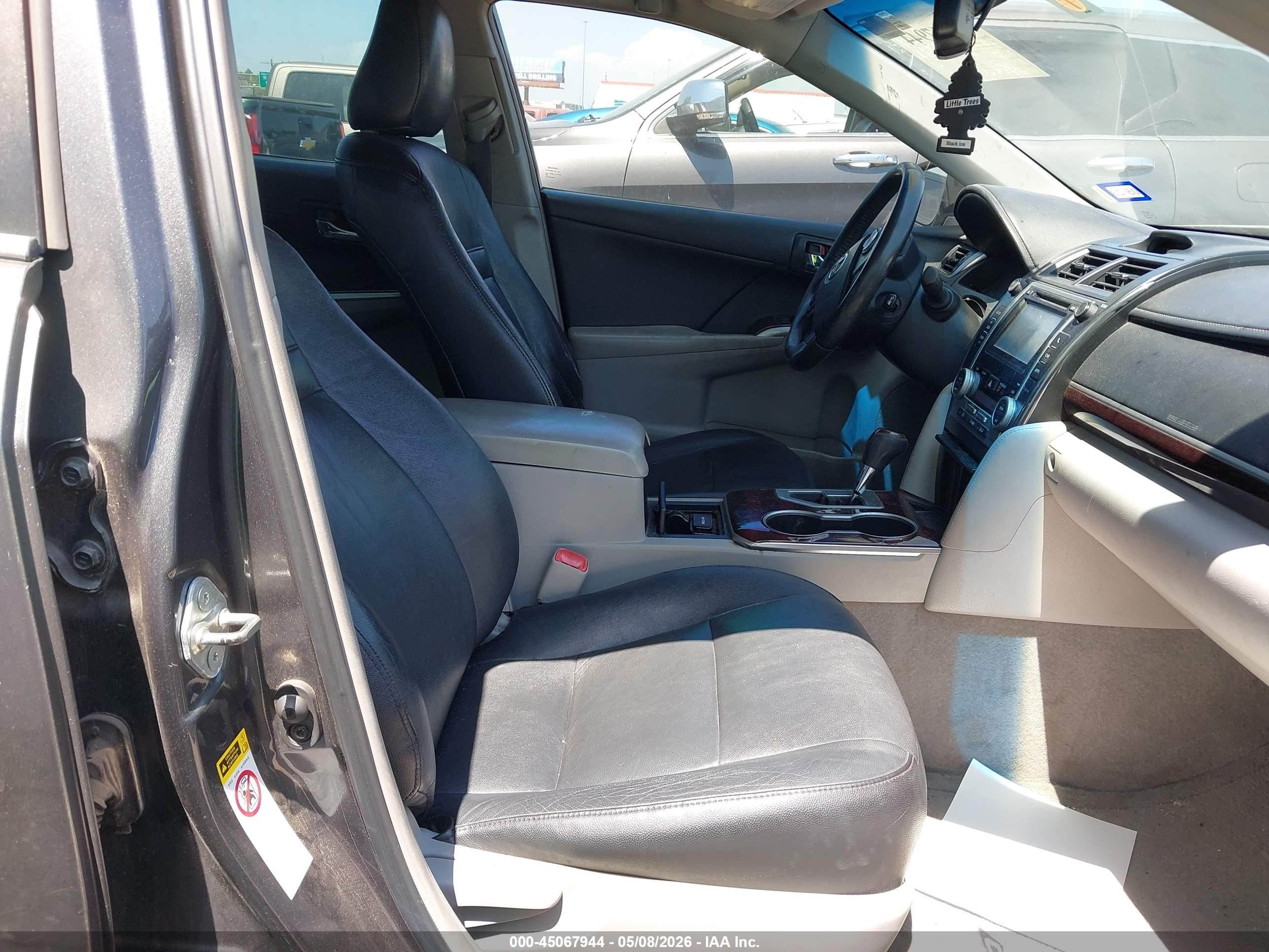 2013 Toyota Camry Xle Gray vin: 4T4BF1FKXDR296537