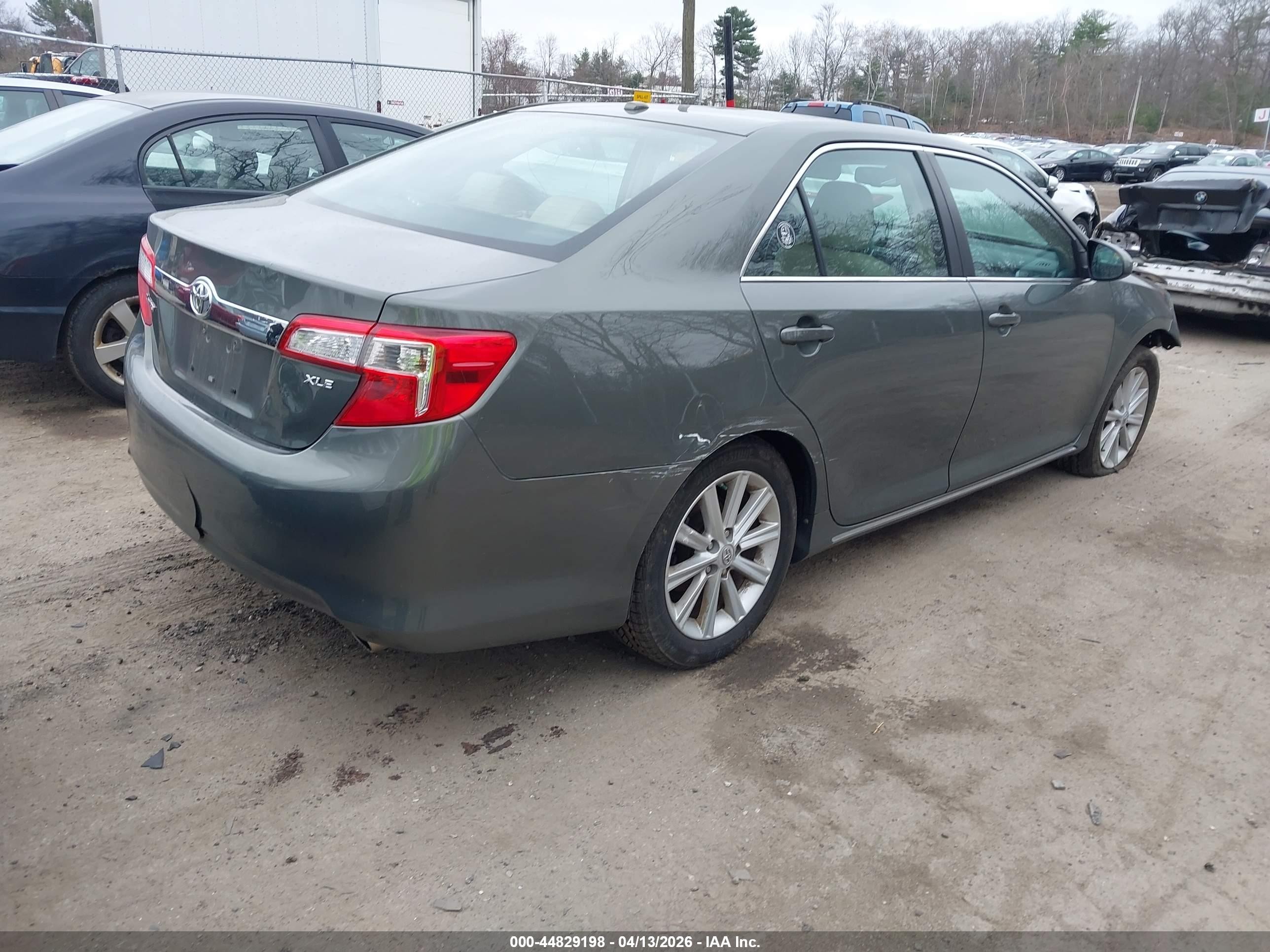 2013 Toyota Camry Xle Brown vin: 4T4BF1FKXDR296683