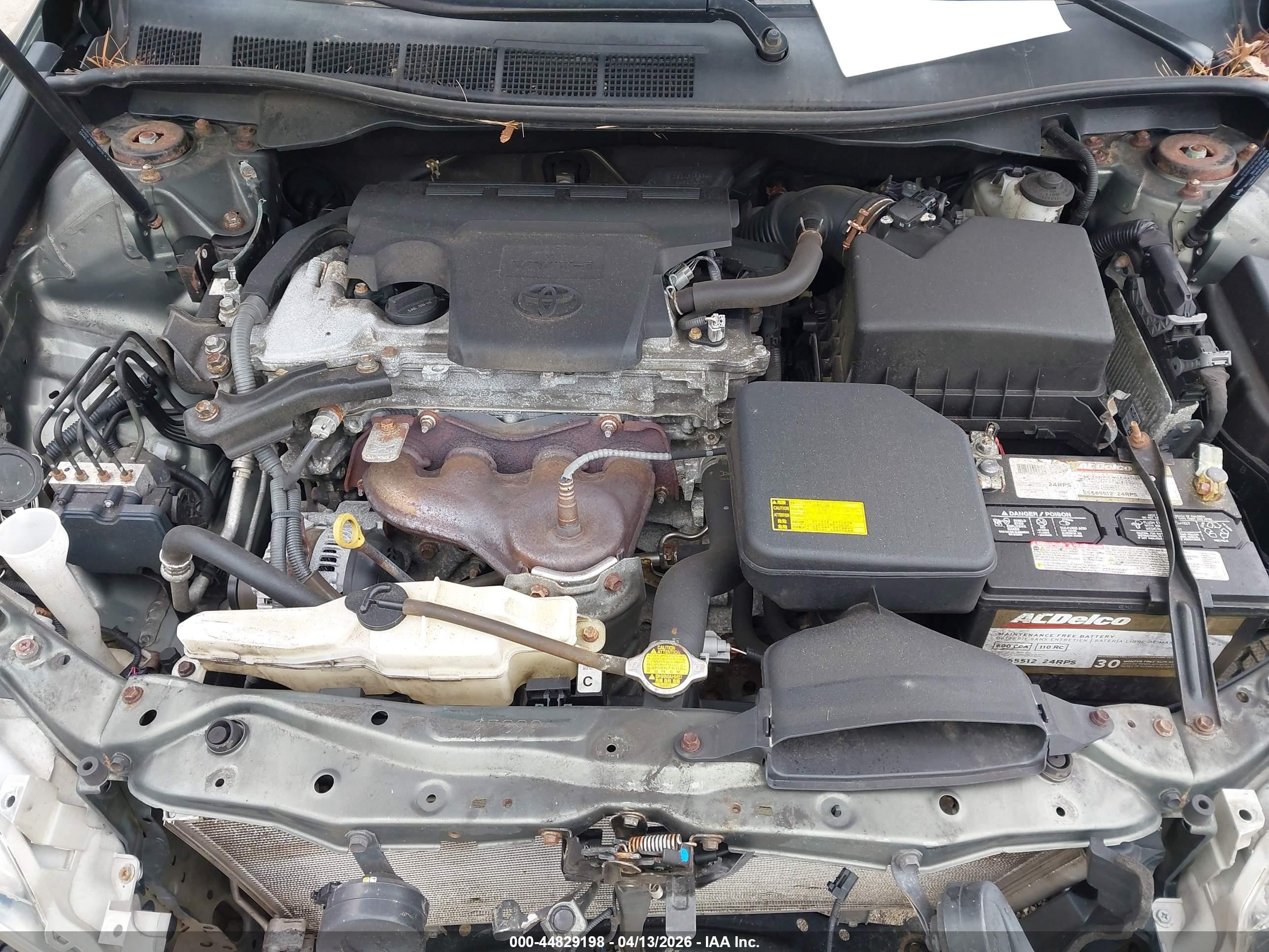 2013 Toyota Camry Xle Brown vin: 4T4BF1FKXDR296683