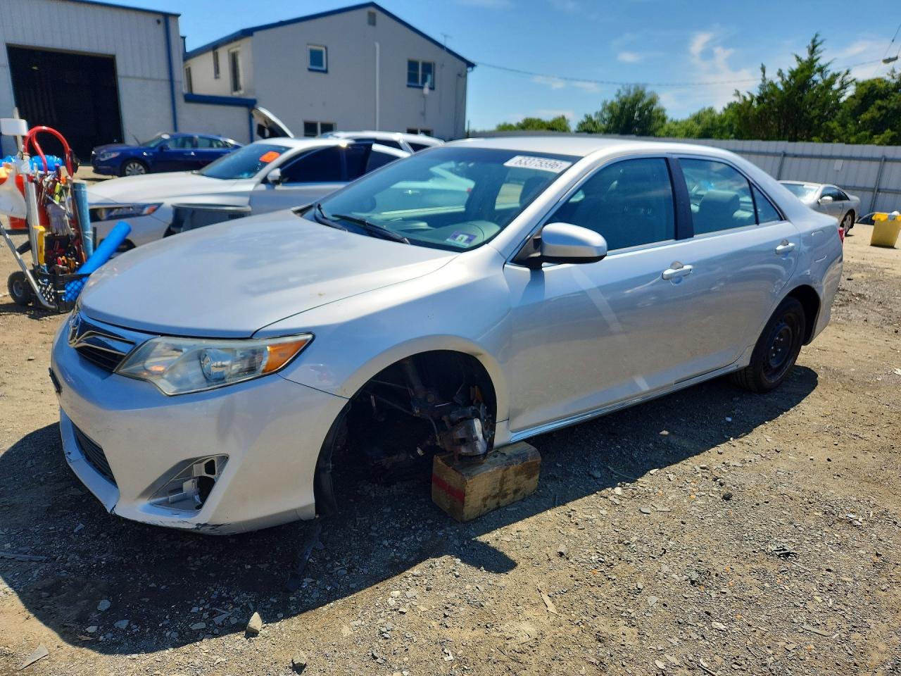 2013 Toyota Camry Le Silver vin: 4T4BF1FKXDR297087