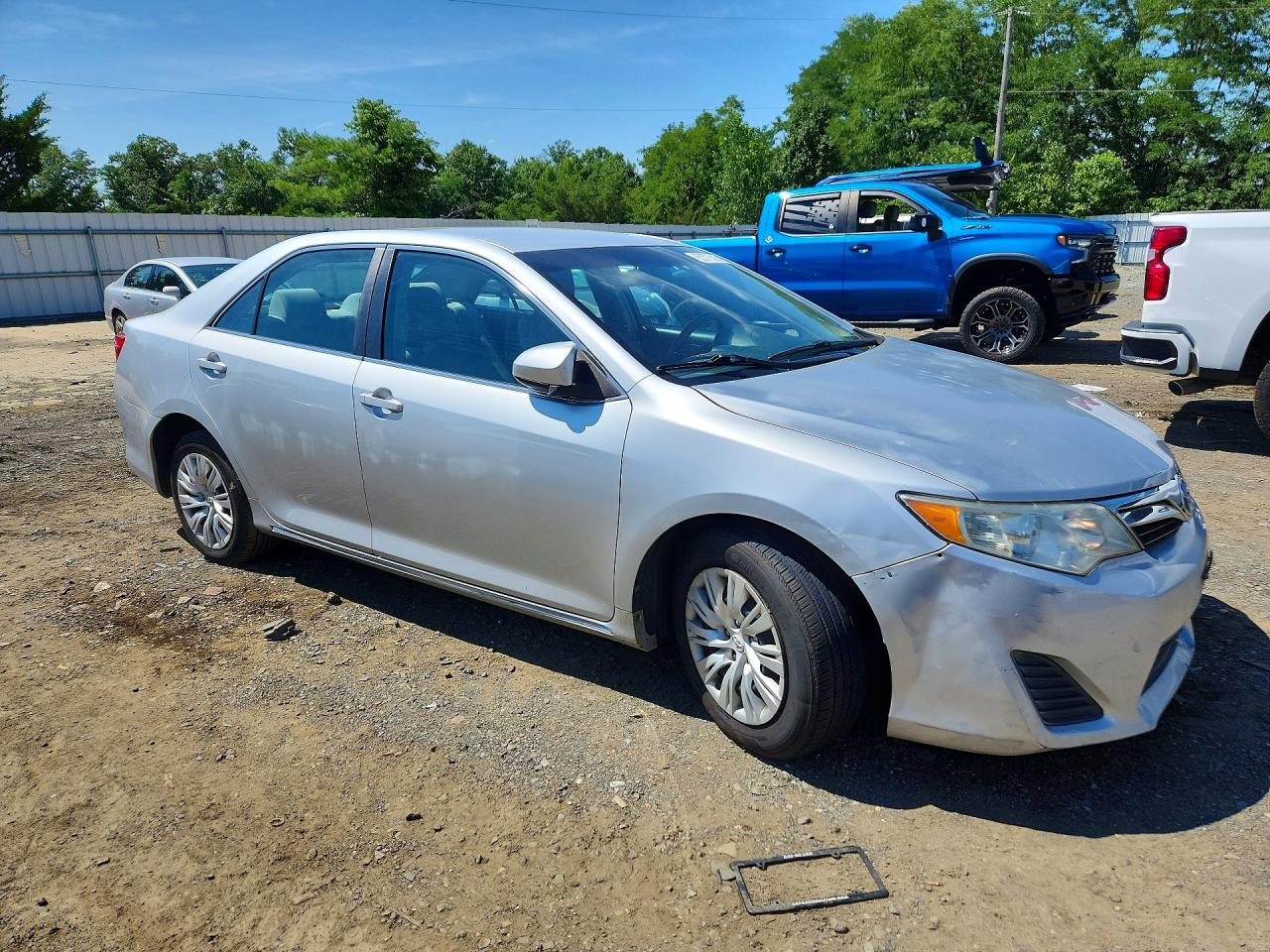 2013 Toyota Camry Le Silver vin: 4T4BF1FKXDR297087