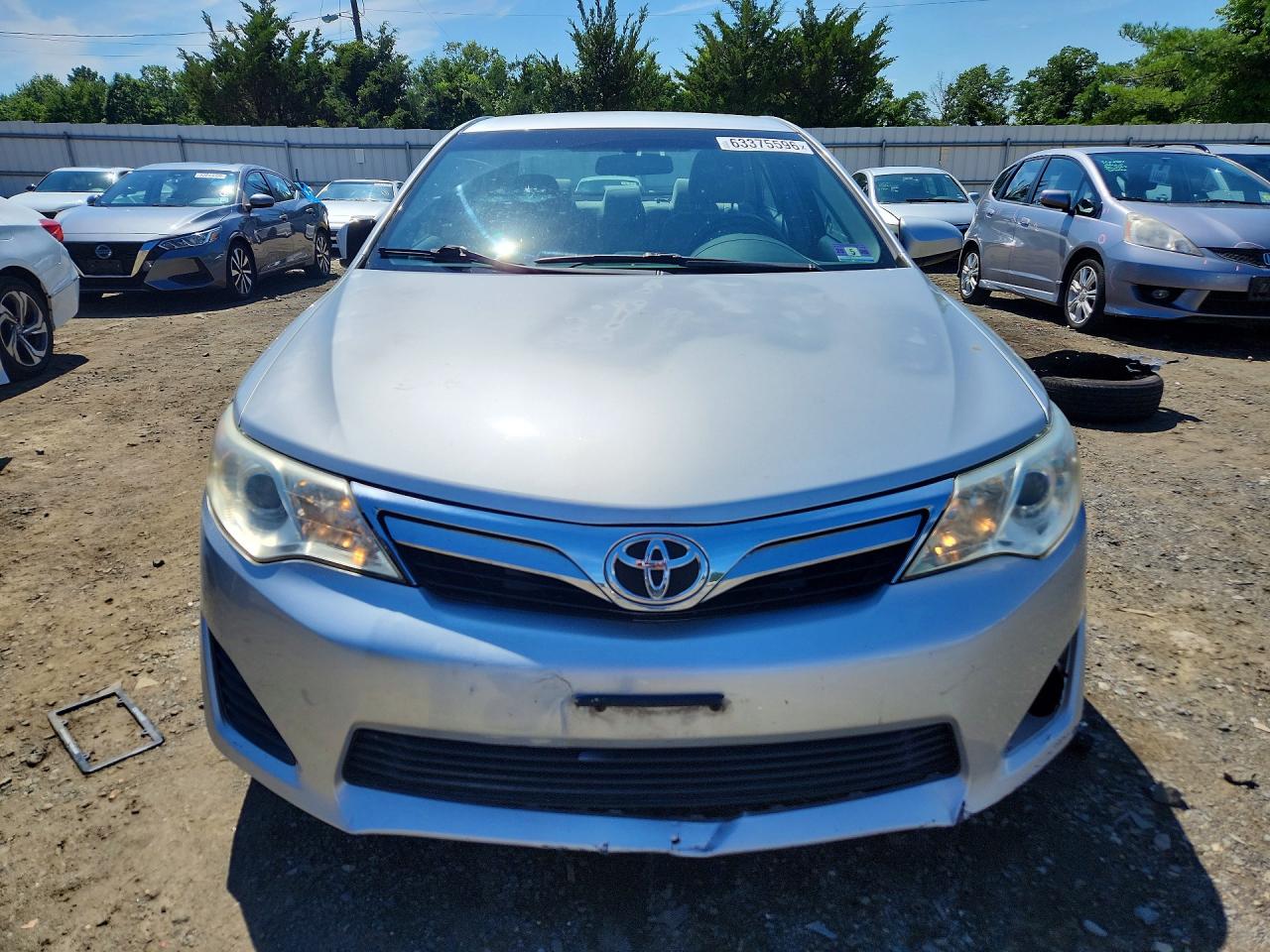 2013 Toyota Camry Le Silver vin: 4T4BF1FKXDR297087