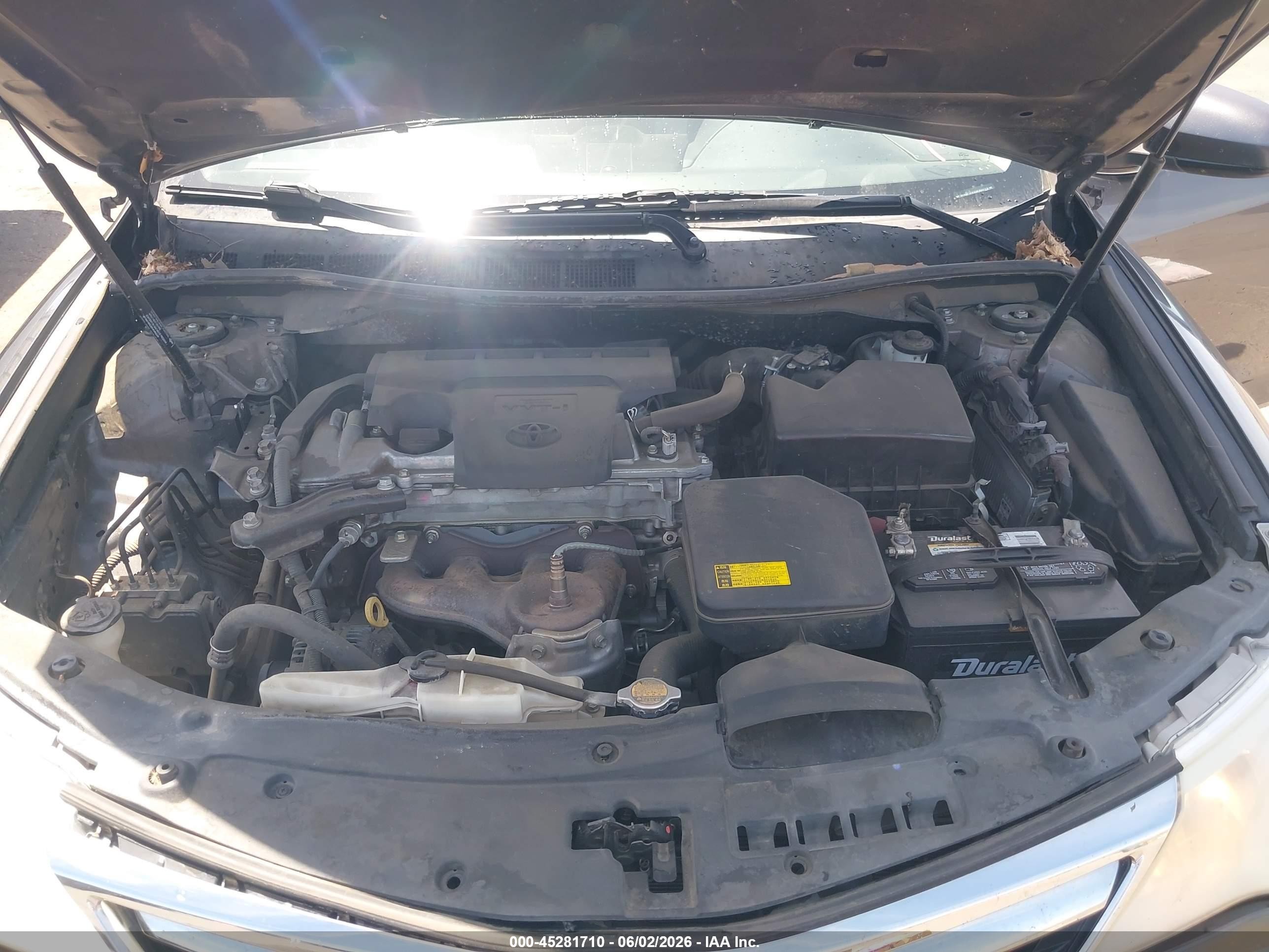 2013 Toyota Camry Xle Gray vin: 4T4BF1FKXDR304779