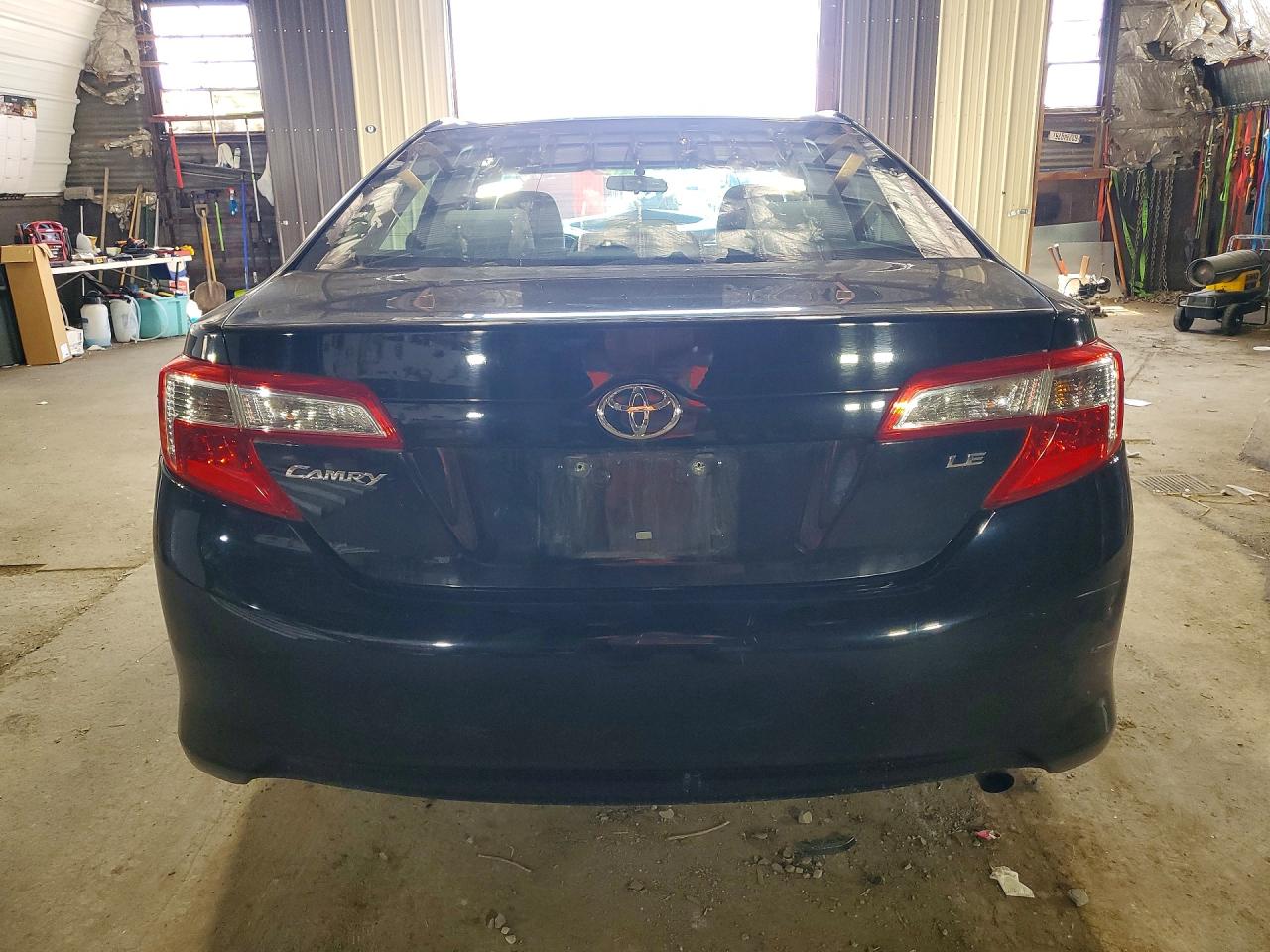 2013 Toyota Camry Le Black vin: 4T4BF1FKXDR319072