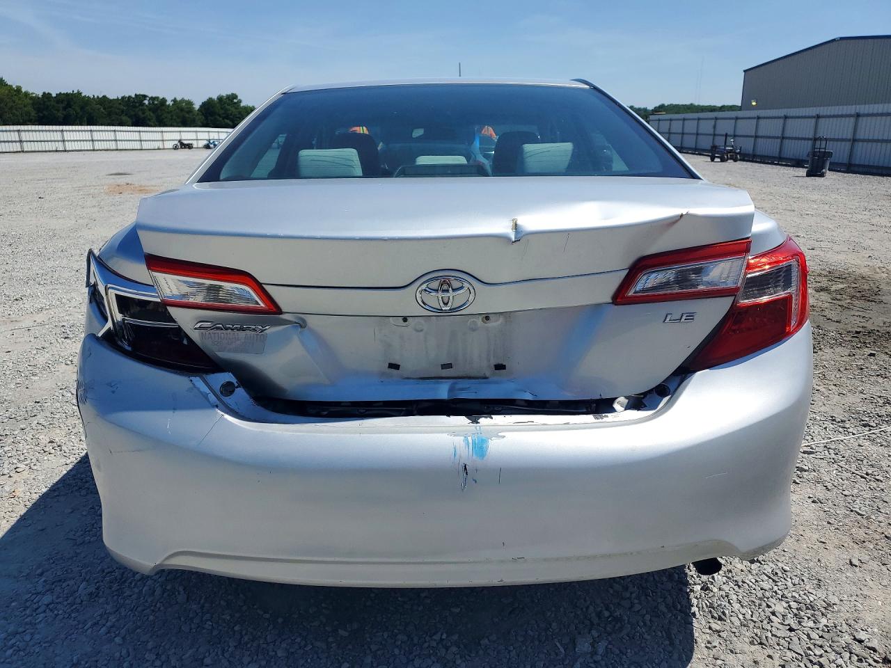 2013 Toyota Camry Le Silver vin: 4T4BF1FKXDR328449