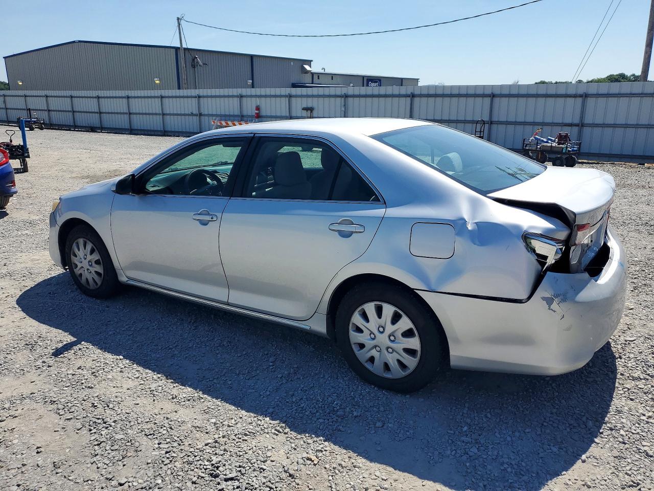 2013 Toyota Camry Le Silver vin: 4T4BF1FKXDR328449
