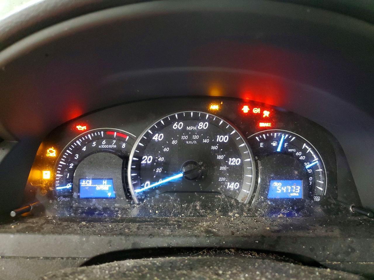 2014 Toyota Camry Le Blue vin: 4T4BF1FKXER358035