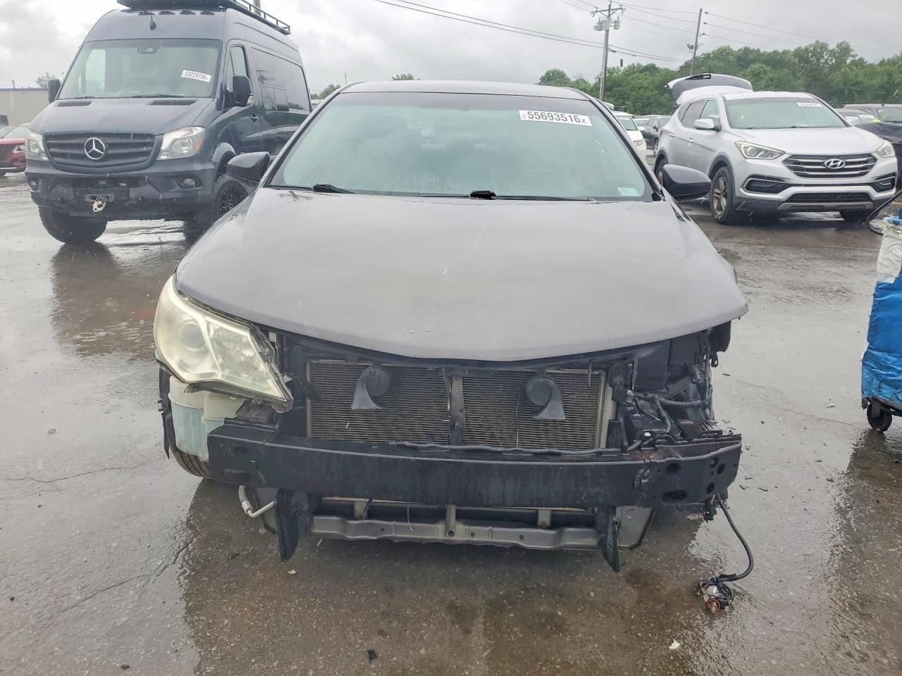 2014 Toyota Camry Le Gray vin: 4T4BF1FKXER375336