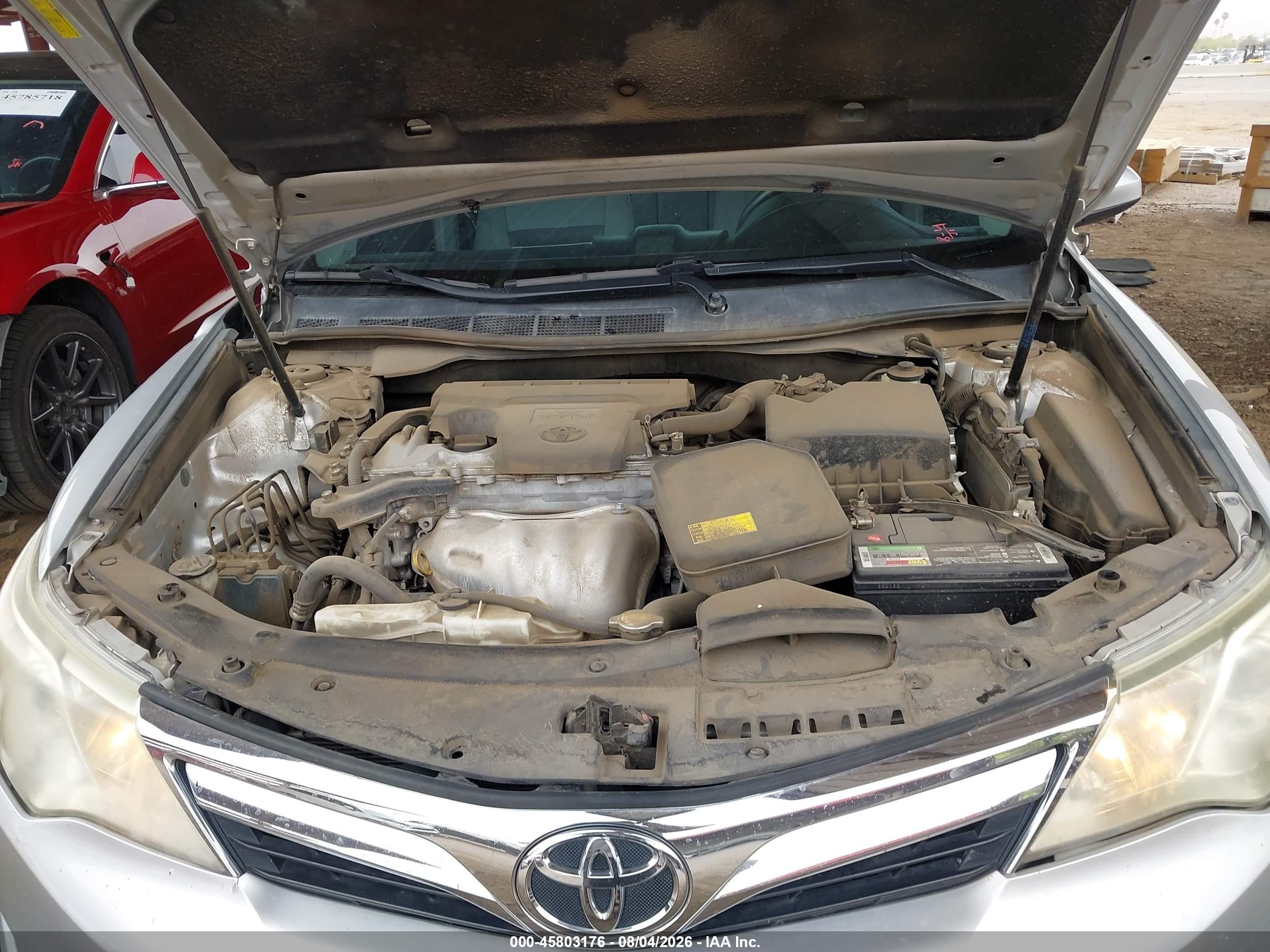 2014 Toyota Camry Le Silver vin: 4T4BF1FKXER419996