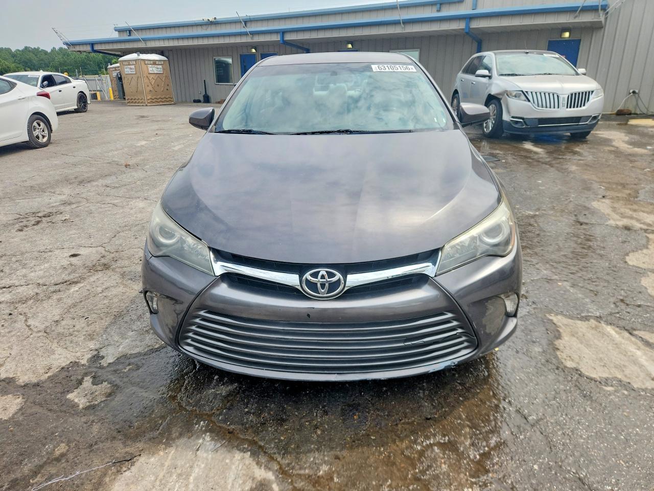 2015 Toyota Camry Le Серый vin: 4T4BF1FKXFR453051