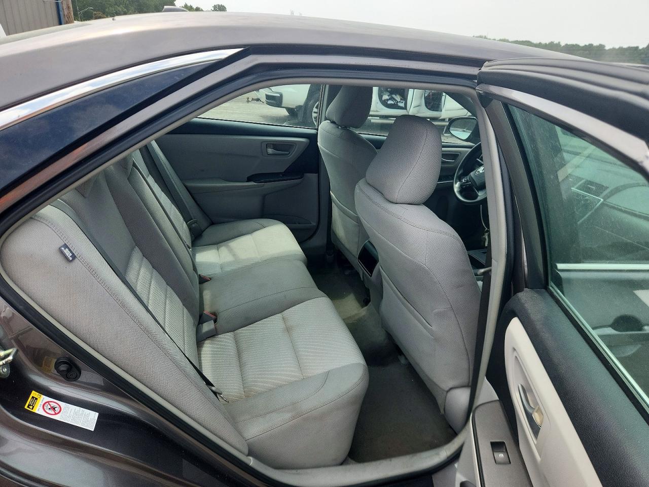 2015 Toyota Camry Le Серый vin: 4T4BF1FKXFR453051