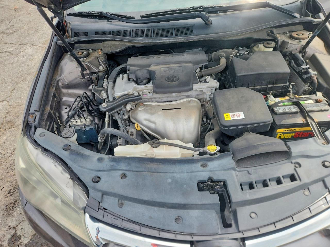 2015 Toyota Camry Le Серый vin: 4T4BF1FKXFR453051