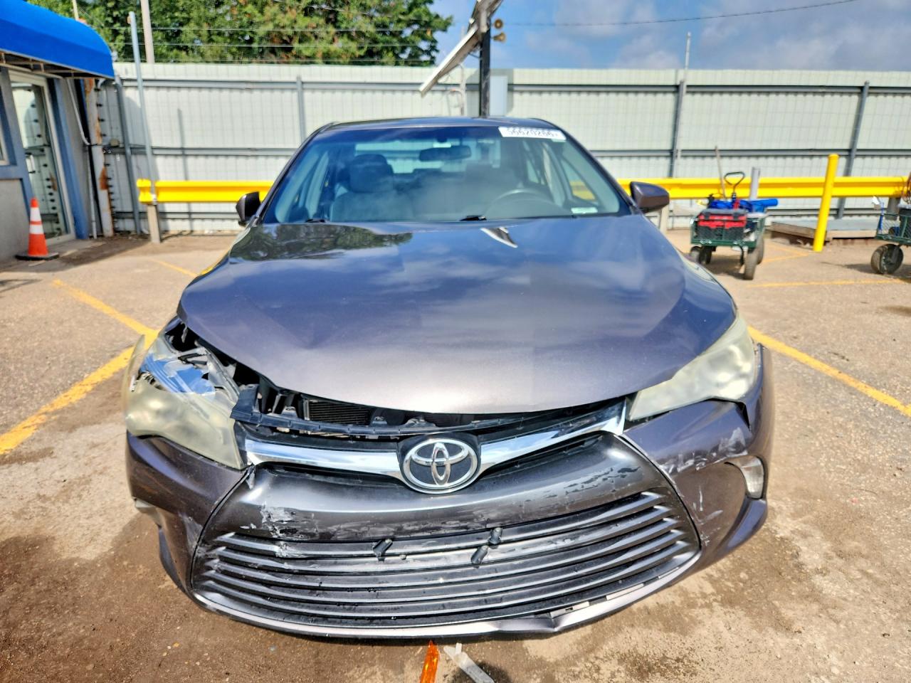 2015 Toyota Camry Le Gray vin: 4T4BF1FKXFR466821