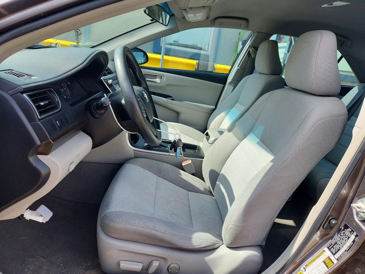 2015 Toyota Camry Le Gray vin: 4T4BF1FKXFR466821